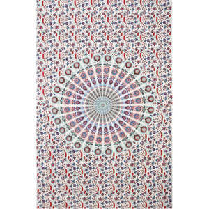 Blue-Purple Plume Tapestry by Zest For Life